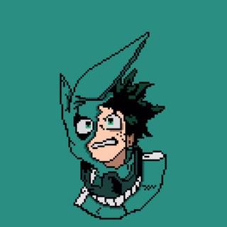 Cute aesthetic Deku wallpaper