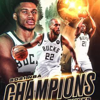 Milwaukee Bucks NBA Champions 2021 wallpaper