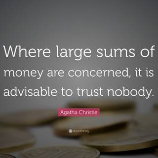 Trust nobody wallpaper