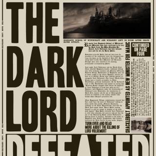 Snape Daily Prophet wallpaper