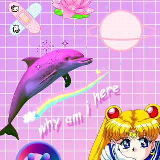 Kawaii Vaporwave aesthetic wallpaper