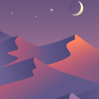 Aesthetic desert wallpaper