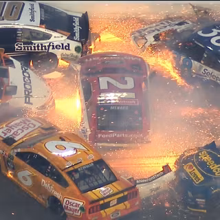 Nascar crashes wallpaper