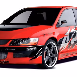 Fast and Furious Mitsubishi Evo wallpaper
