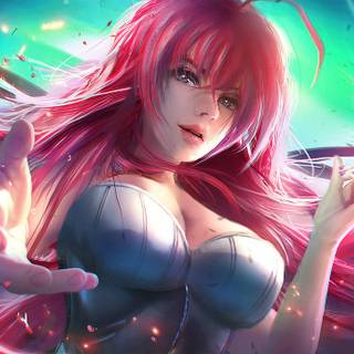 Rias Gremory Chibi wallpaper