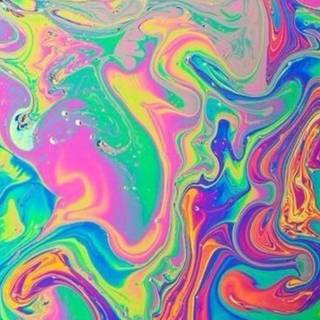 Rainbow oil wallpaper