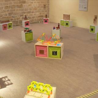 Kapla construction wallpaper