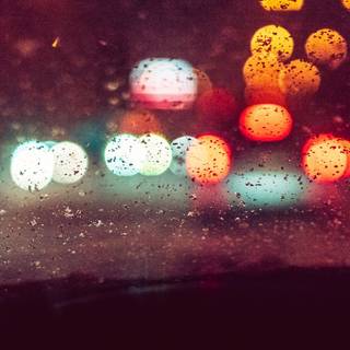 Bokeh effect wallpaper