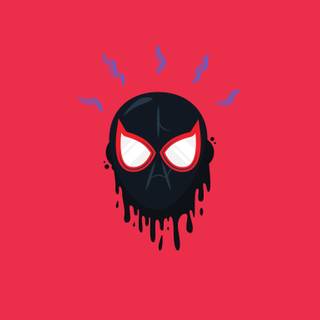 Miles Morales logo desktop wallpaper