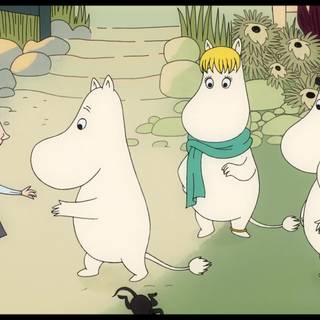 Desktop Moomins wallpaper