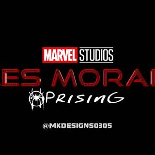 Miles Morales logo desktop wallpaper