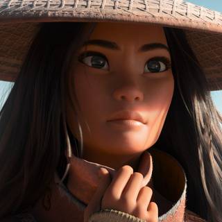 Raya and The Last Dragon 2021 wallpaper