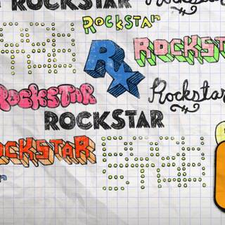 Game doodle desktop wallpaper