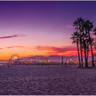 Aesthetic beach laptop wallpaper