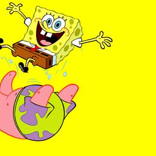 Spongebob Squarepants collage wallpaper