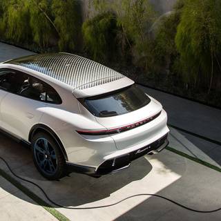 Porsche Taycan 2021 Cross wallpaper