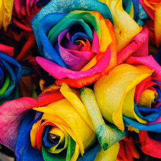 Colour rose wallpaper