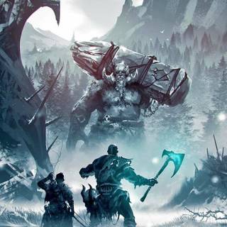 iPhone Kratos wallpaper