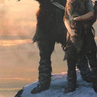 iPhone Kratos wallpaper