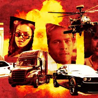 Fast and The Furious heroes and villains wallpaper