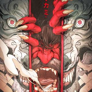 Oni demon wallpaper