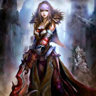 Fighter woman wallpaper