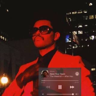 The Weeknd Save Your Tears wallpaper