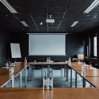 Meeting room wallpaper