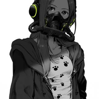 Anime girl jackets wallpaper