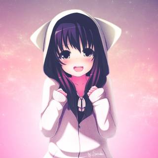 Anime girl jackets wallpaper