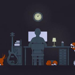 Minimalistic PC wallpaper