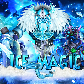 Ice magic wallpaper