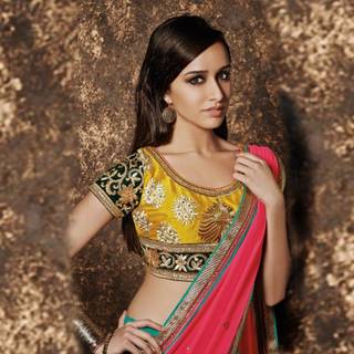 Shraddha Kapoor saree wallpaper