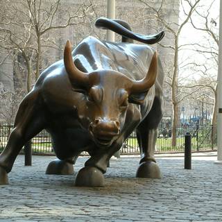 Stock market bull wallpaper