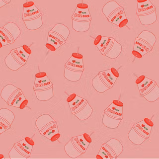 Aesthetic milk wallpaper