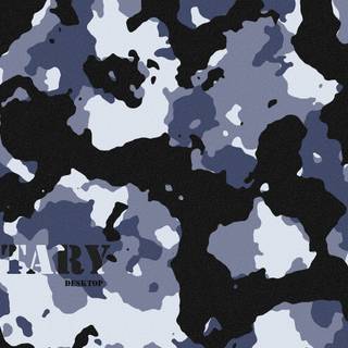 Blue camouflage uniform wallpaper