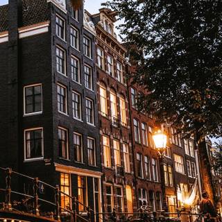 Amsterdam autumn wallpaper