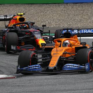 F1 2021 Carlos Sainz Ferrari wallpaper