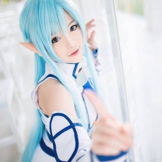 Sword Art Online cosplay wallpaper