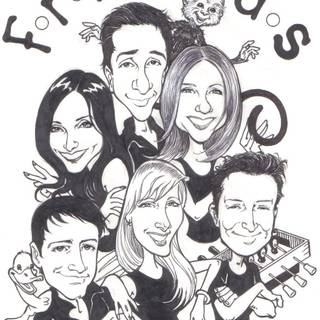 Friendship cartoon wallpaper