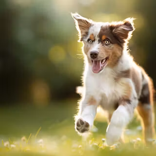 Cute puppies summer wallpaper