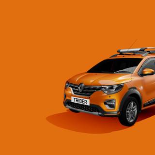 Renault triber logo wallpaper
