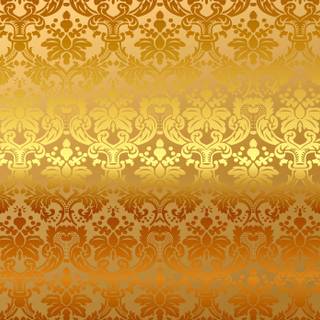 Gold ornaments wallpaper