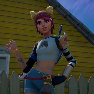 Summer Skye Fortnite wallpaper