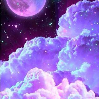 Pastel space wallpaper