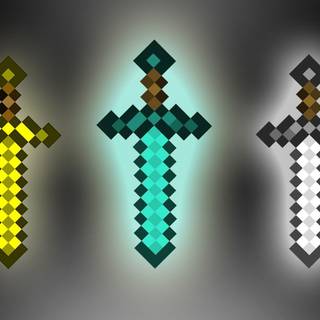 Minecraft armor wallpaper