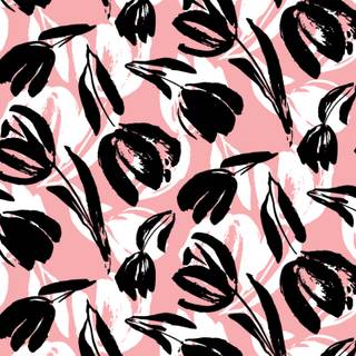 Aesthetic cow pink wallpaper