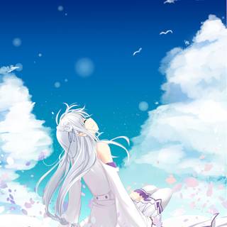 Emilia aesthetic wallpaper