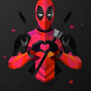 Deadpool love wallpaper