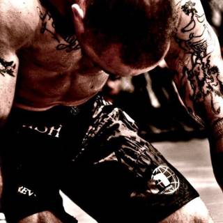 MMA fighter wallpaper